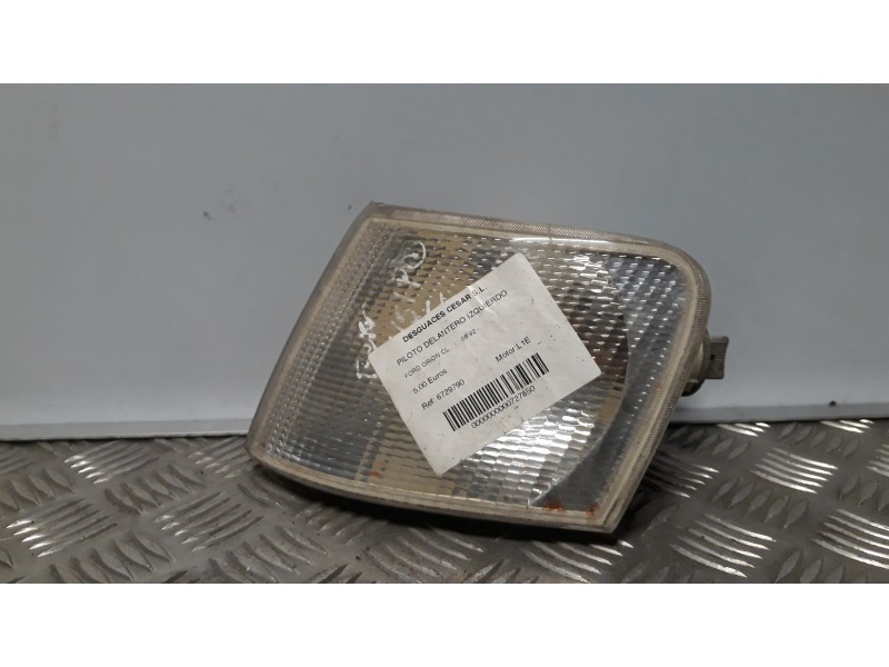 Recambio de piloto delantero izquierdo para ford orion cl referencia OEM IAM 6729790   Recambio de piloto delantero izquierdo para ford orion cl referencia OEM IAM 6729790