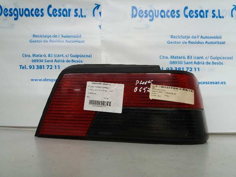 Recambio de piloto trasero derecho para peugeot 405 berlina sillage referencia OEM IAM    Recambio de piloto trasero derecho para peugeot 405 berlina sillage referencia OEM IAM