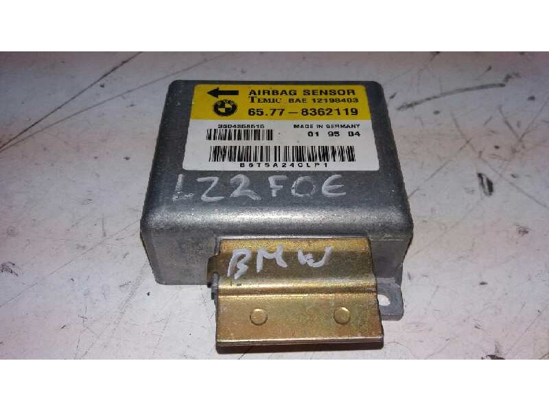 Recambio de centralita airbag para bmw serie 3 berlina (e36) 320i referencia OEM IAM 12198403 65778362119  Recambio de centralita airbag para bmw serie 3 berlina (e36) 320i referencia OEM IAM 12198403 65778362119