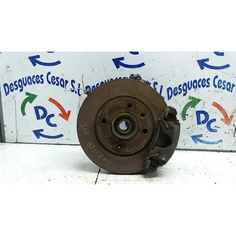 Recambio de mangueta delantera derecha para peugeot 306 berlina 3/4/5 puertas (s2) 1.9 diesel referencia OEM IAM   