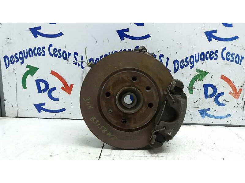 Recambio de mangueta delantera derecha para peugeot 306 berlina 3/4/5 puertas (s2) 1.9 diesel referencia OEM IAM   