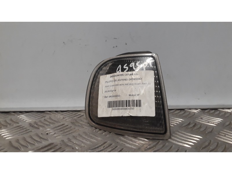 Recambio de piloto delantero derecho para seat cordoba berlina (6k2) dream (1997) referencia OEM IAM 6K0953050  