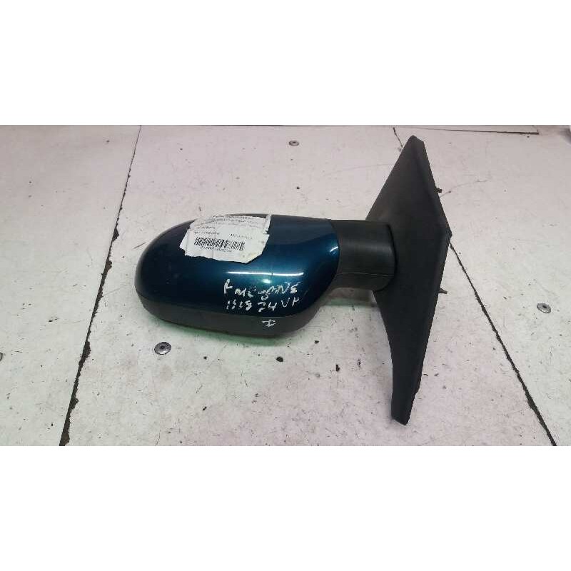 Recambio de retrovisor izquierdo para renault megane i scenic (ja0) 1.6e alize referencia OEM IAM 7700841655 ELECTRICO AZUL