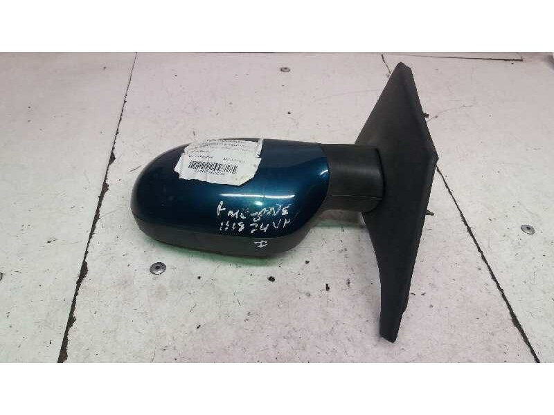 Recambio de retrovisor izquierdo para renault megane i scenic (ja0) 1.6e alize referencia OEM IAM 7700841655 ELECTRICO AZUL