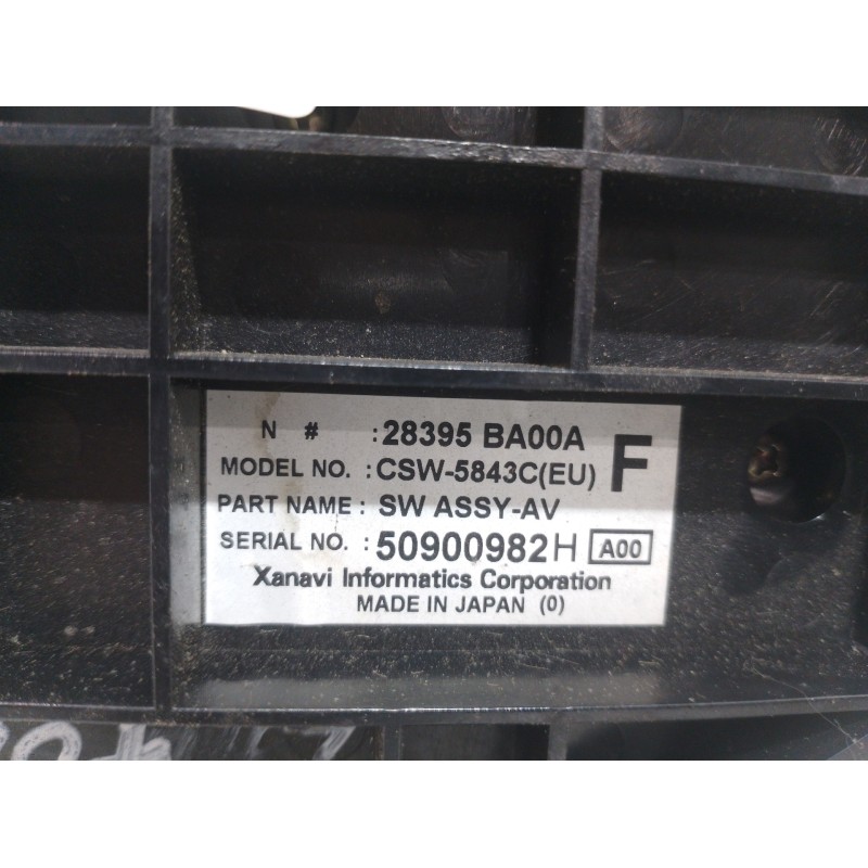 MANDO CALEFACCION / AIRE ACONDICIONADO 28395BA00A  - imagen 3