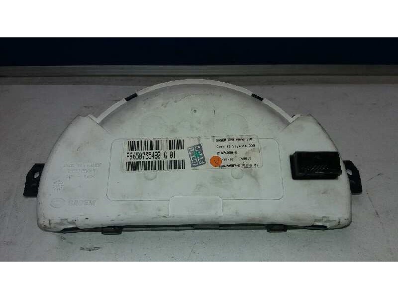 Recambio de cuadro instrumentos para citroën c3 1.4 audace referencia OEM IAM 6105EV P9650735480G01  Recambio de cuadro instrumentos para citroën c3 1.4 audace referencia OEM IAM 6105EV P9650735480G01
