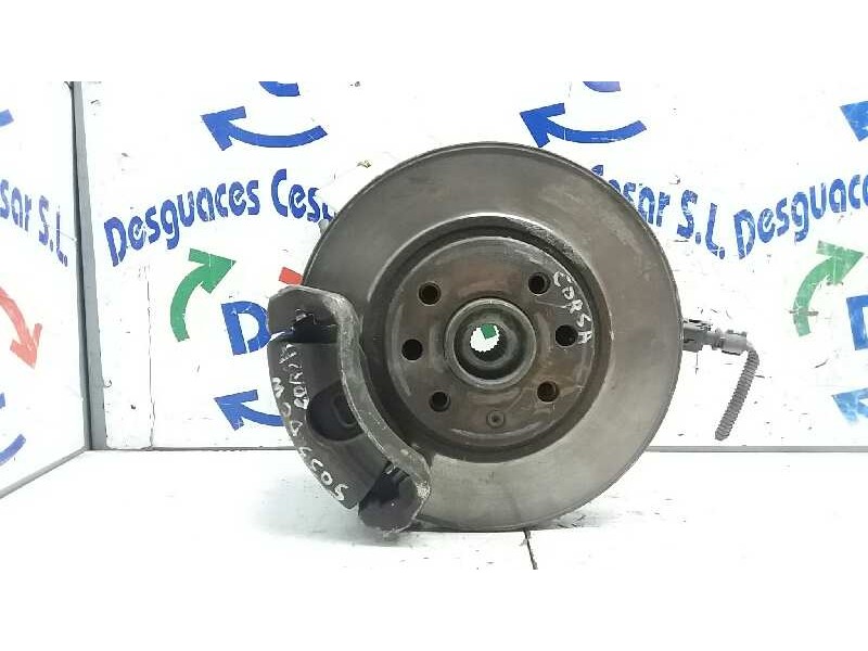 Recambio de mangueta delantera izquierda para opel corsa c blue line referencia OEM IAM 24406723  