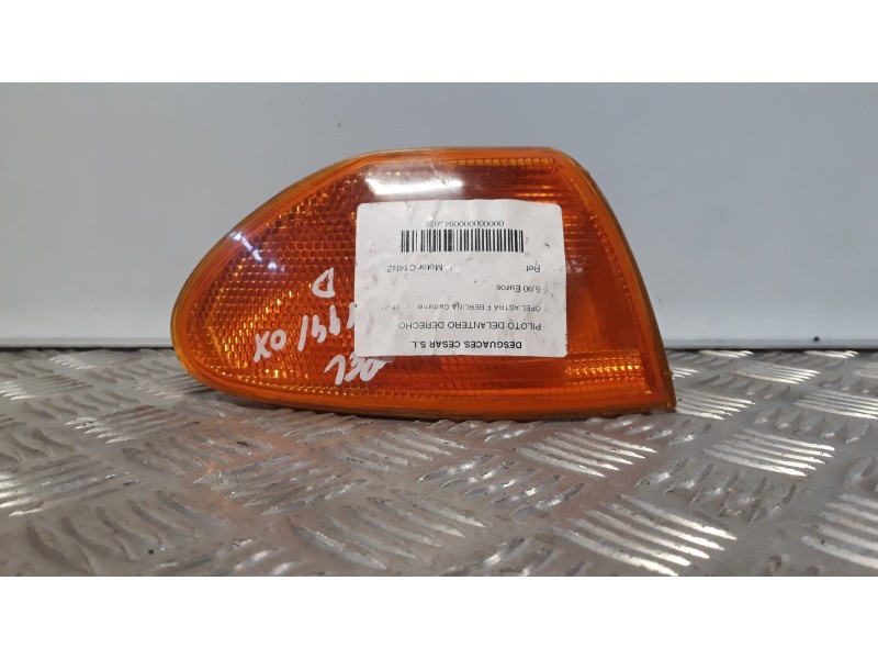 Recambio de piloto delantero derecho para opel astra f berlina california referencia OEM IAM   