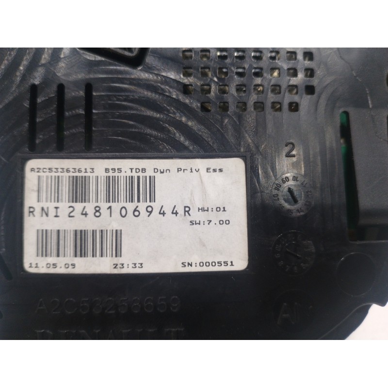 CUADRO INSTRUMENTOS 248106944R A2C53363613  - imagen 3