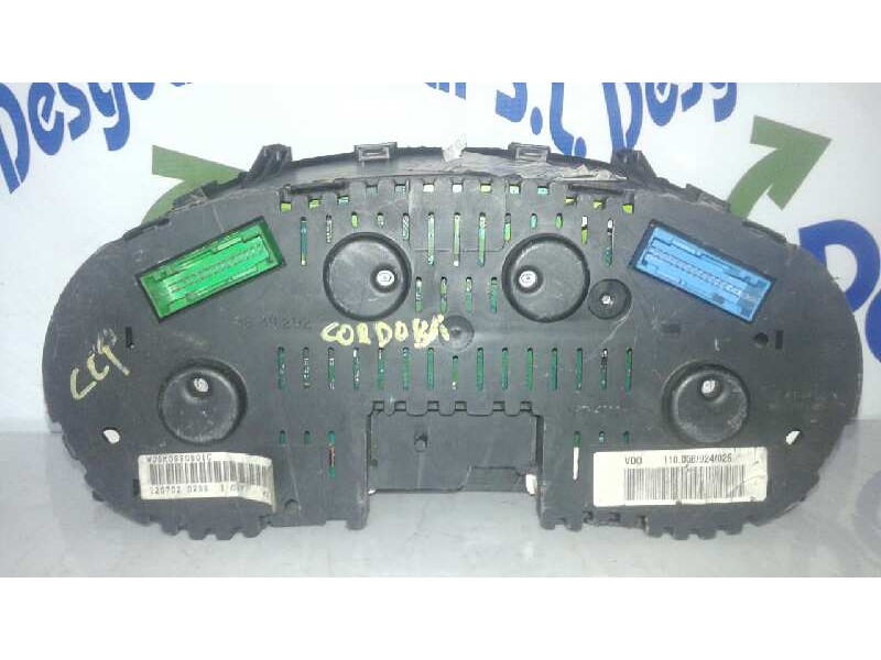 Recambio de cuadro instrumentos para seat cordoba berlina (6k2) stella referencia OEM IAM 6K0920801C   Recambio de cuadro instrumentos para seat cordoba berlina (6k2) stella referencia OEM IAM 6K0920801C
