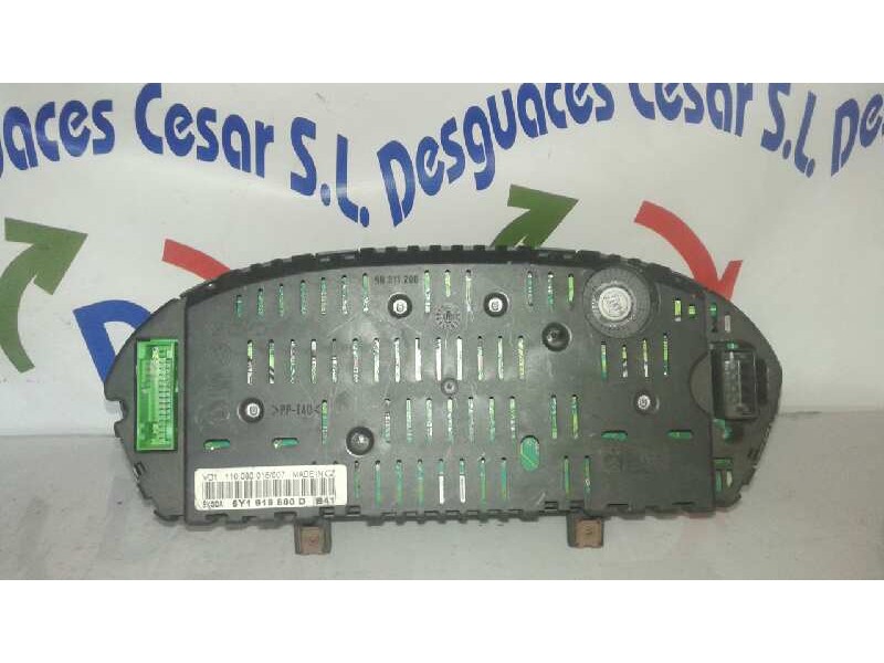 Recambio de cuadro instrumentos para skoda fabia (6y2/6y3) classic referencia OEM IAM 6Y1919880D  