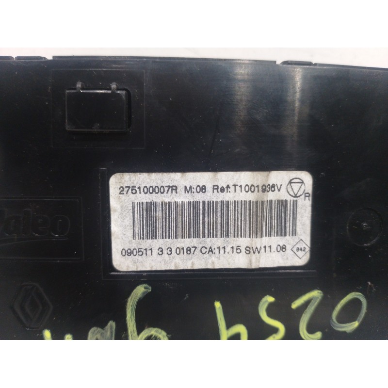 MANDO CALEFACCION / AIRE ACONDICIONADO 275100007R  - imagen 3