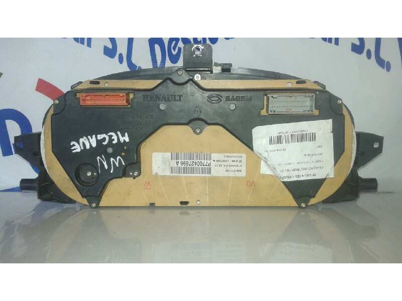 Recambio de cuadro instrumentos para renault megane i scenic (ja0) 1.9 dti kaleido referencia OEM IAM 7700427896A   Recambio de cuadro instrumentos para renault megane i scenic (ja0) 1.9 dti kaleido referencia OEM IAM 7700427896A
