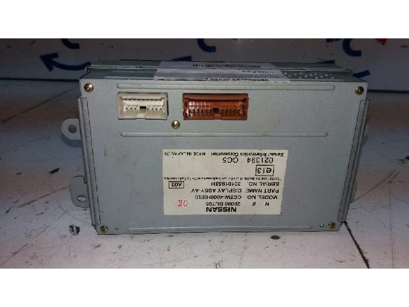 Recambio de sistema navegacion gps para nissan almera tino (v10m) ambience referencia OEM IAM CC5W4000H 30101958H 