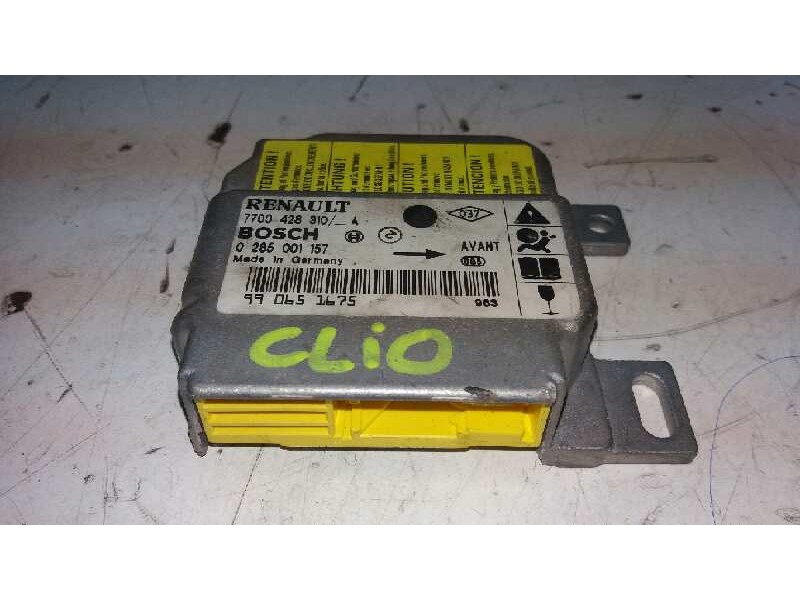 Recambio de centralita airbag para renault clio ii fase i (b/cbo) 1.2 limited (b/cboa/f) referencia OEM IAM 0285001157 770042831
