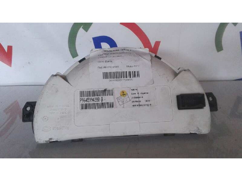 Recambio de cuadro instrumentos para citroën c3 1.4 collection referencia OEM IAM 96474013XT   Recambio de cuadro instrumentos para citroën c3 1.4 collection referencia OEM IAM 96474013XT