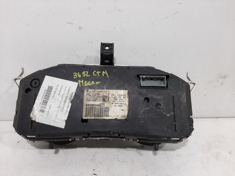 Recambio de cuadro instrumentos para renault megane ii classic berlina confort authentique referencia OEM IAM 8200364015  