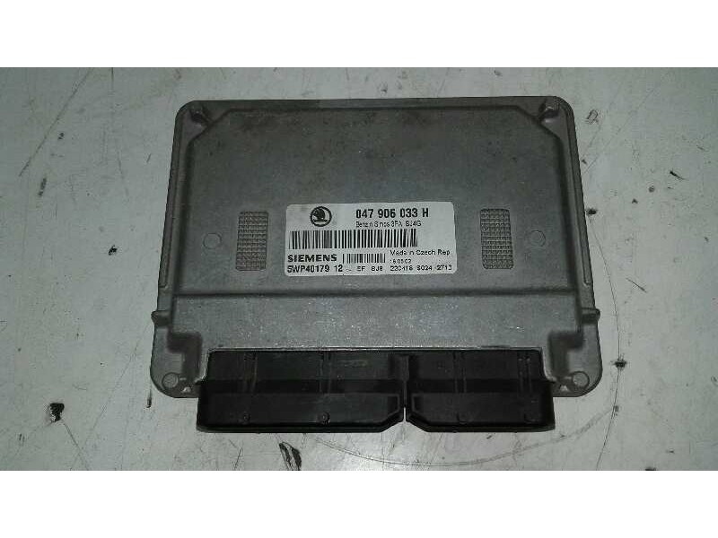 Recambio de centralita motor uce para skoda fabia (6y2/6y3) classic referencia OEM IAM 047906033H 5WP40179 12  Recambio de centralita motor uce para skoda fabia (6y2/6y3) classic referencia OEM IAM 047906033H 5WP40179 12