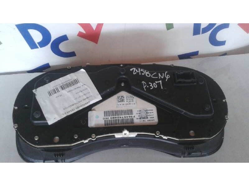 Recambio de cuadro instrumentos para peugeot 307 (s1) referencia OEM IAM 9646742480  