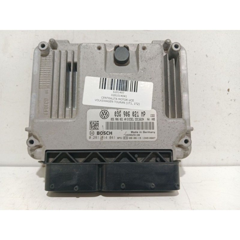 CENTRALITA MOTOR UCE 0281014041 03G906021MP  - imagen 2