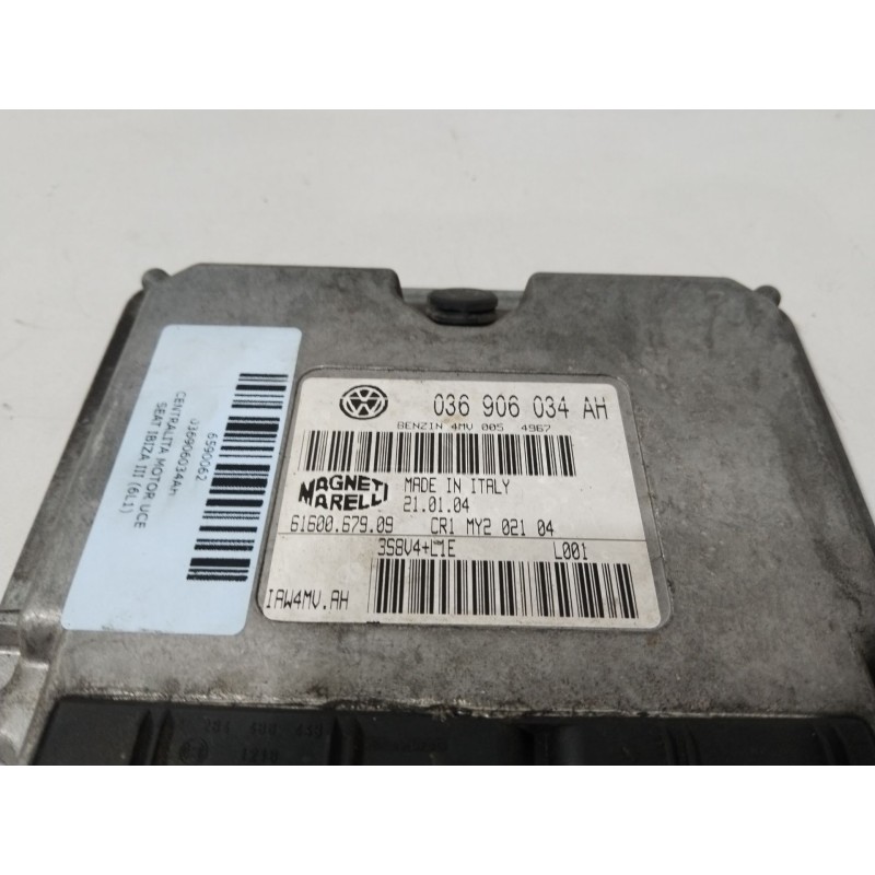 CENTRALITA MOTOR UCE 036906034AH  - imagen 4