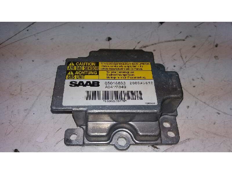 Recambio de centralita airbag para saab 9-3 berlina 2.0 s turbo referencia OEM IAM 05018833 A0417349 