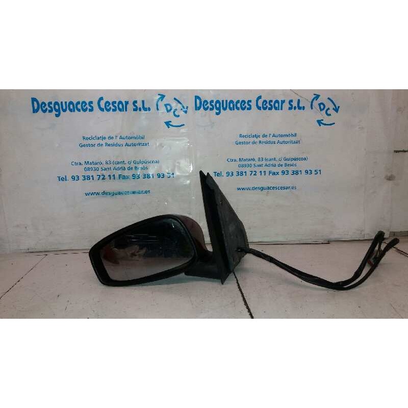 Recambio de retrovisor izquierdo para fiat stilo (192) 1.6 16v referencia OEM IAM 0735335234 ELECTRICO ROJO GRANATE