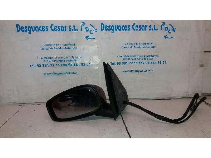 Recambio de retrovisor izquierdo para fiat stilo (192) 1.6 16v referencia OEM IAM 0735335234 ELECTRICO ROJO GRANATE