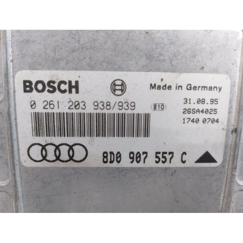 CENTRALITA MOTOR UCE 8D0907557C 0261203938  - imagen 3