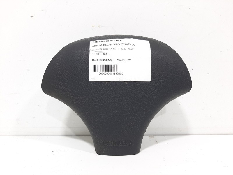 Recambio de airbag delantero izquierdo para citroën saxo 1.4 sx referencia OEM IAM 96352584ZL  