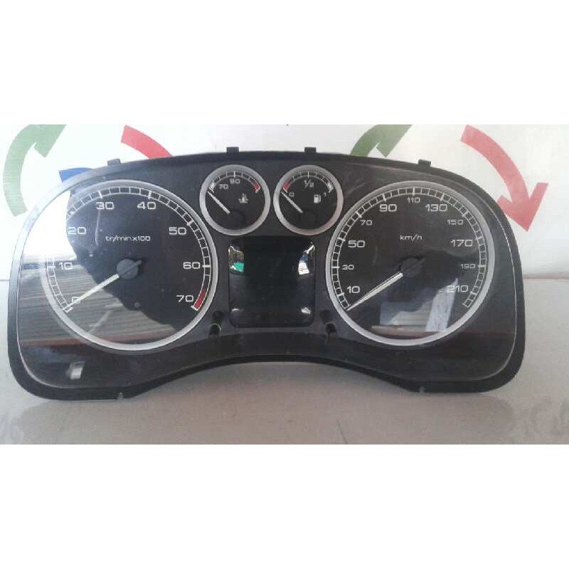 Recambio de cuadro instrumentos para peugeot 307 break / sw (s1) sw referencia OEM IAM 9645768480E  