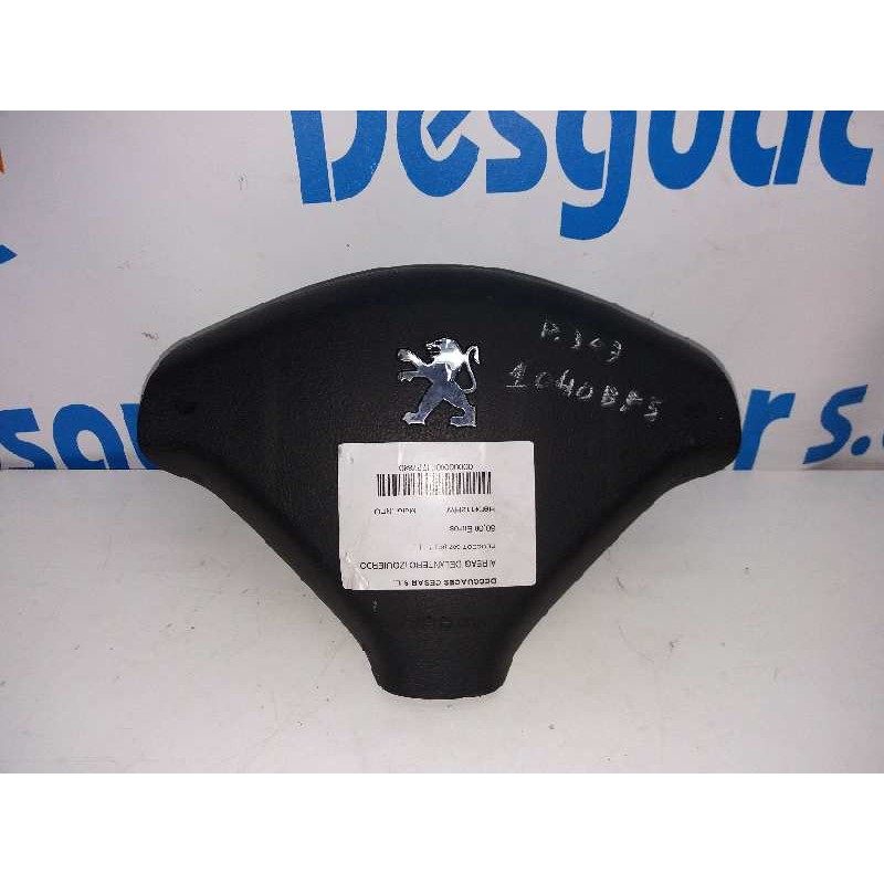 Recambio de airbag delantero izquierdo para peugeot 307 (s1) referencia OEM IAM 4112HW 96345028ZR 