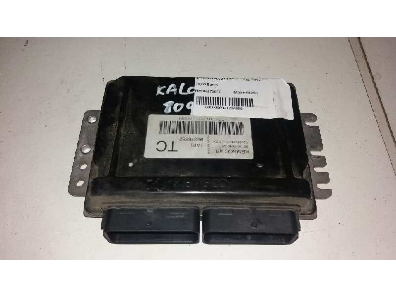 Recambio de centralita motor uce para daewoo kalos 1.2 se referencia OEM IAM TCK2163131970284 1ARI96376652 