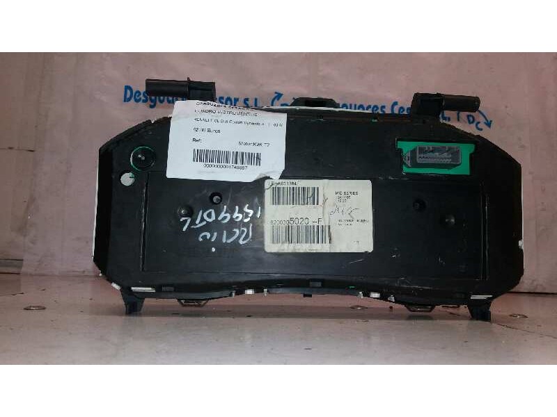 Recambio de cuadro instrumentos para renault clio iii confort dynamique referencia OEM IAM 8200305O2  