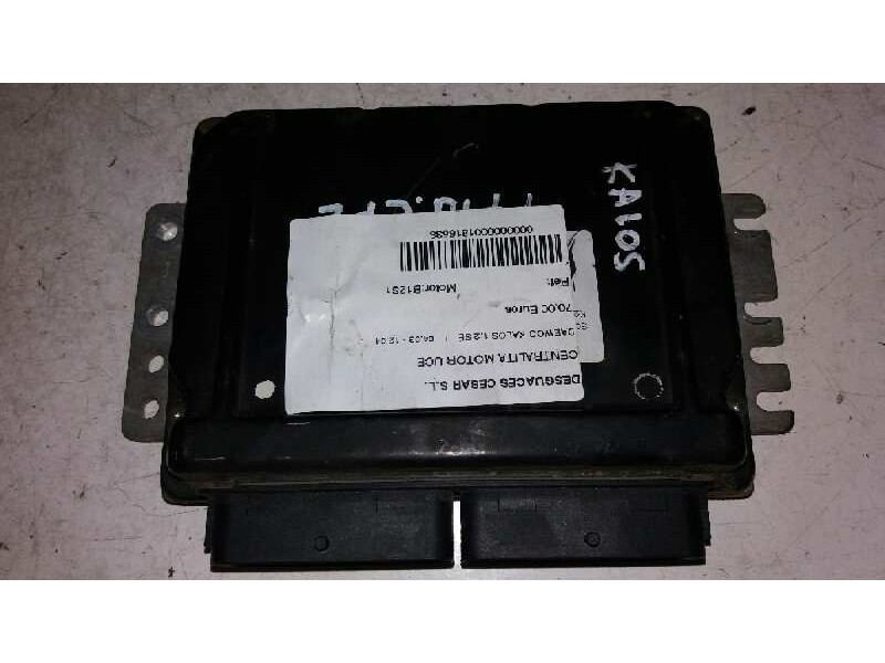 Recambio de centralita motor uce para daewoo kalos 1.2 se referencia OEM IAM 1ATZ96376652TC  