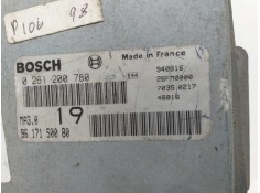 Recambio de centralita motor uce para peugeot 106 (s1) referencia OEM IAM 0261200780 9617150080 