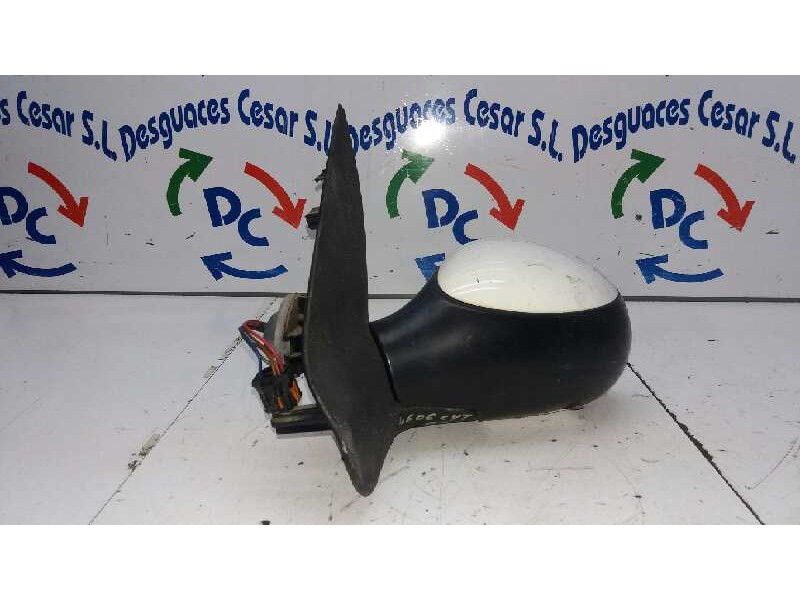 Recambio de retrovisor izquierdo para peugeot 206 berlina xt referencia OEM IAM  ELECTRICO BLANCO