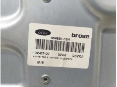 Recambio de elevalunas trasero derecho para ford focus berlina (cap) ghia referencia OEM IAM A11981768 984851124  2