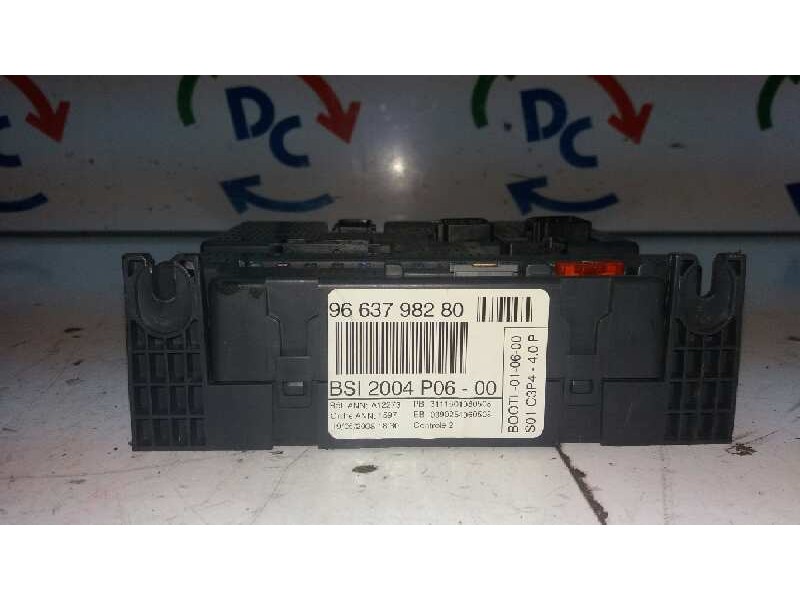 Recambio de centralita check control para peugeot 207 x-line referencia OEM IAM 9664483980  