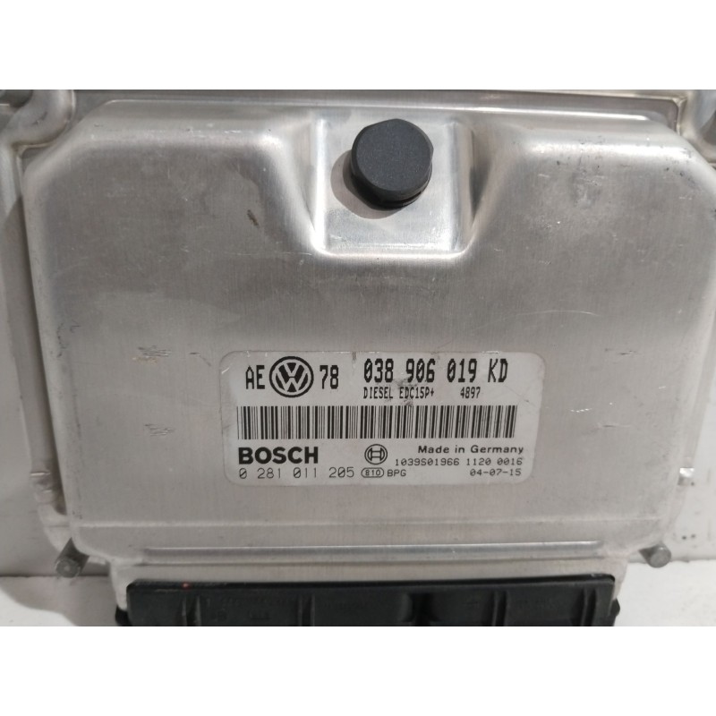 CENTRALITA MOTOR UCE 038906019KD 0281011205 - imagen 2