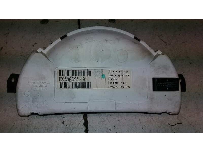 Recambio de cuadro instrumentos para citroën c2 collection referencia OEM IAM P9652008280H01  