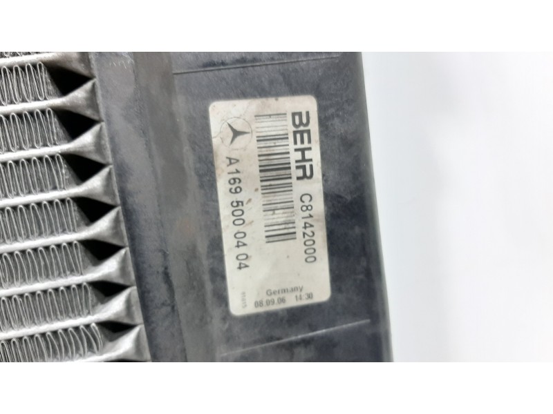 Recambio de radiador agua para mercedes-benz clase b (w245) 170 (245.232) referencia OEM IAM A1695001204 C8142000 