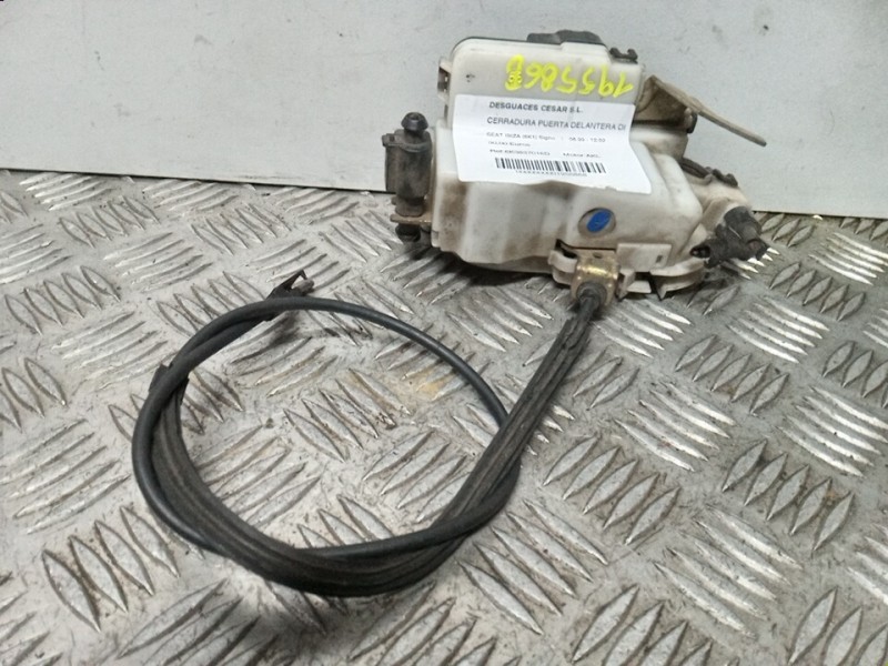 Recambio de cerradura puerta delantera derecha para seat ibiza (6k1) signo referencia OEM IAM 6K3837016D  