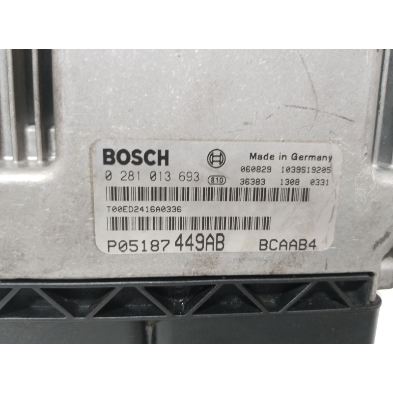 CENTRALITA MOTOR UCE 0281013693  - imagen 3