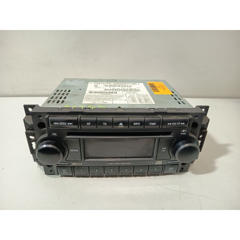 SISTEMA AUDIO / RADIO CD P05064362AA  - imagen 1