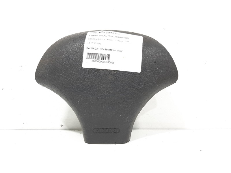 Recambio de airbag delantero izquierdo para citroën saxo 1.1 plaisir referencia OEM IAM SAGA1G0486018  
