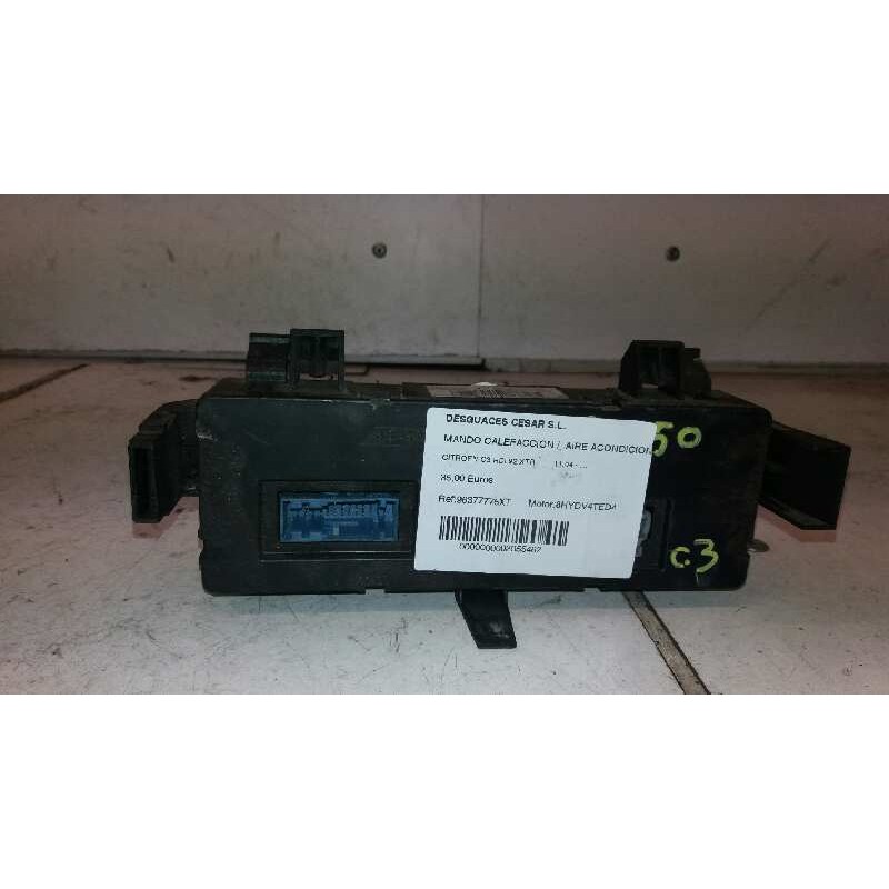 Recambio de mando calefaccion / aire acondicionado para citroën c3 hdi 92 xtr referencia OEM IAM 96377775XT  