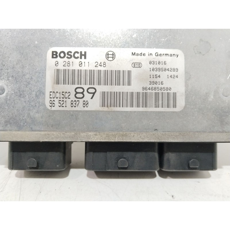 CENTRALITA MOTOR UCE 9652183780  - imagen 3