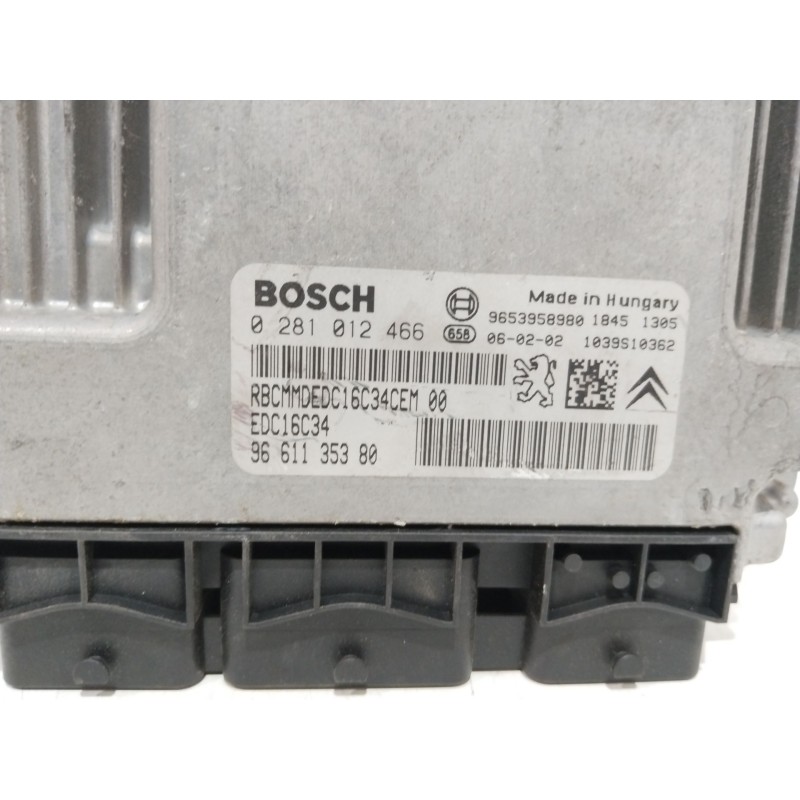 CENTRALITA MOTOR UCE 9661135380  - imagen 2