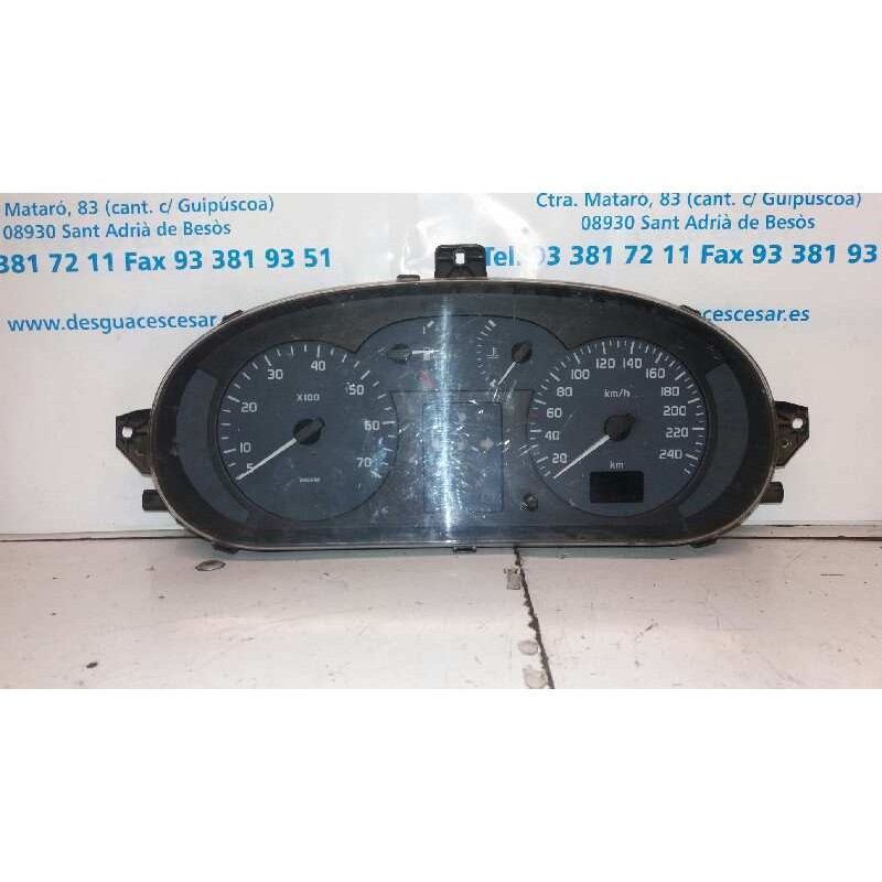 Recambio de cuadro instrumentos para renault megane i scenic (ja0) 1.9 d kaleido referencia OEM IAM 7700427896  